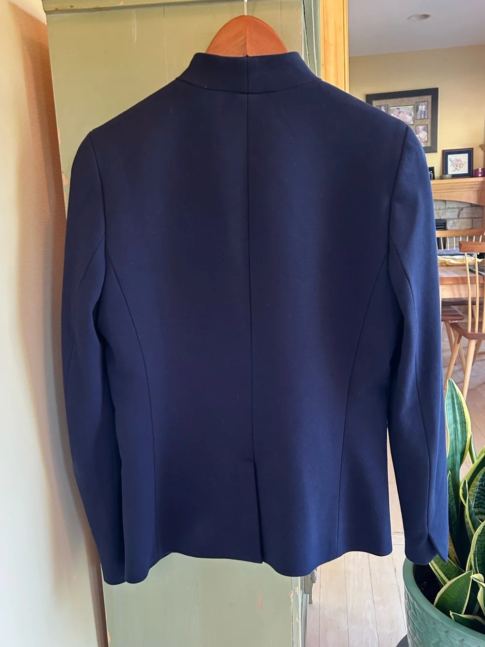 J. Crew Women’s Tall Going Out Blazer in Stretch Twill Navy Size 6 Tall H2791